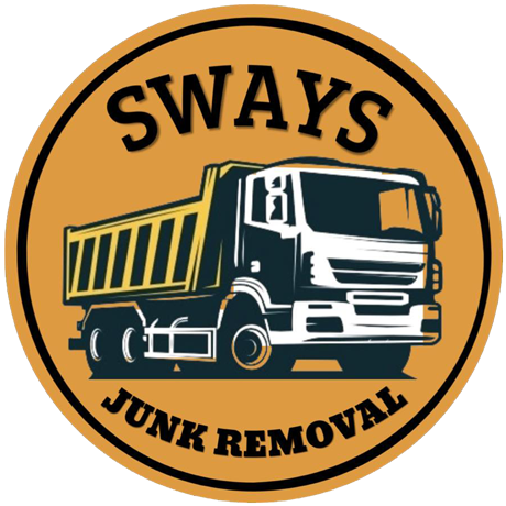 Sways Junk Removal Demolition Logo
